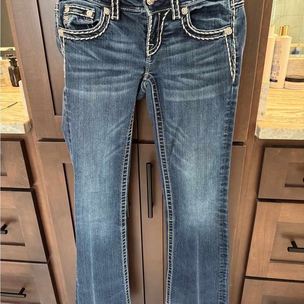 Miss Me Dark Indigo Boot Cut Jeans